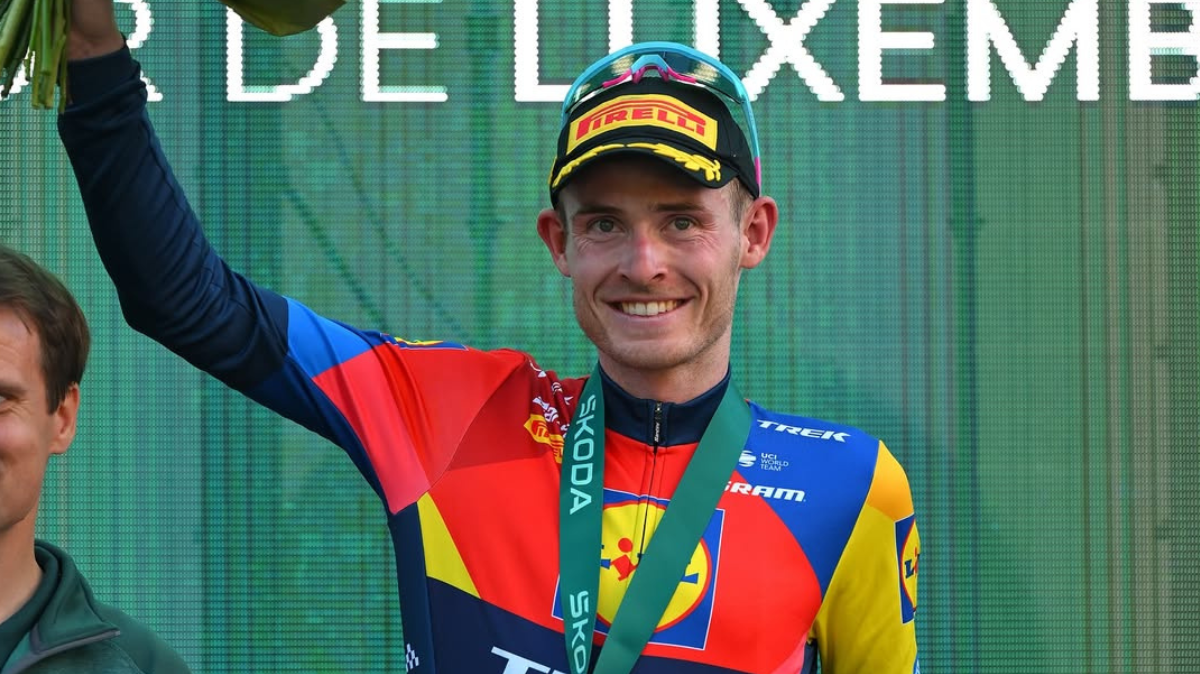 Tour de Luxembourg 2025 Mattias Skjelmose fait coup double sur la troisième étape devant Jordan Jegat