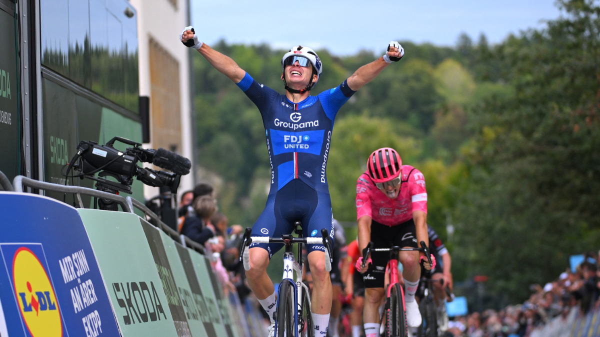 Tour de Luxembourg 2025 Romain Grégoire écoeure tout le monde sur la 1ère étape