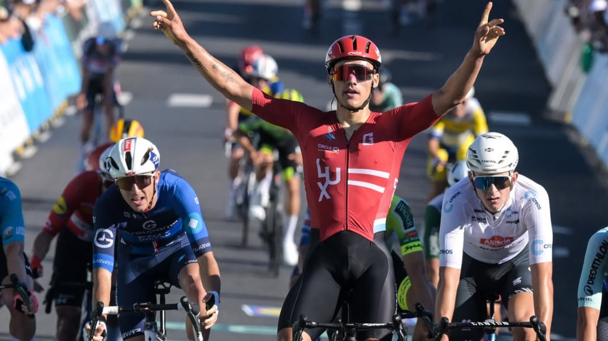 Tour du Luxembourg 2025 Mathieu Kockelmann remporte la 2ème étape au sprint