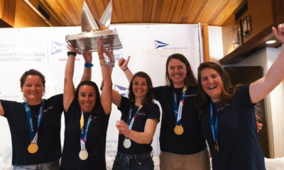 Voile 5ème titre mondial d'affilée en Match Racing pour Pauline Courtois et son équipage !