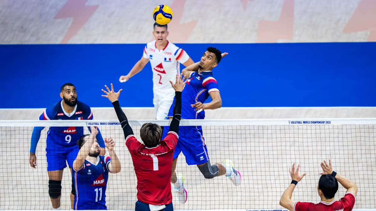 Volley Mondial 2025 (H) Entrée en lice impeccable pour les Bleus