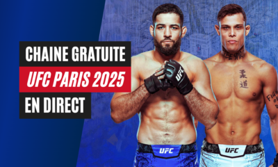 Chaîne TV gratuite où regarder l'UFC Paris 2025 en streaming
