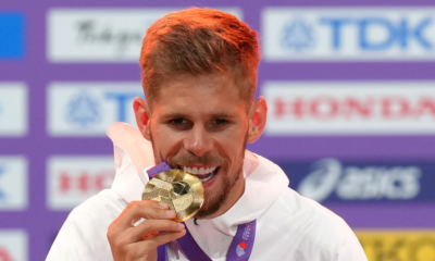 Athlétisme Jimmy Gressier en lice pour être élu athlète sur piste de l'année