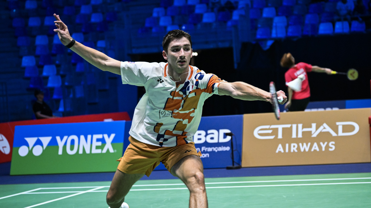 Badminton Internationaux de France 2025 Christo Popov rate le coche en finale