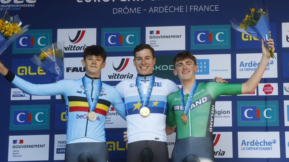 Championnats d’Europe 2025 Jonathan Vervenne sacré sur le contre-la-montre espoirs (1)