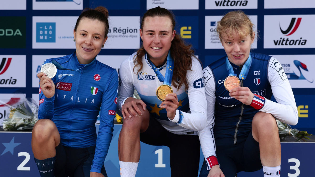Championnats d'Europe 2025 Julie Bego en bronze sur la course en ligne U23, le titre pour Paula Blasi (1)