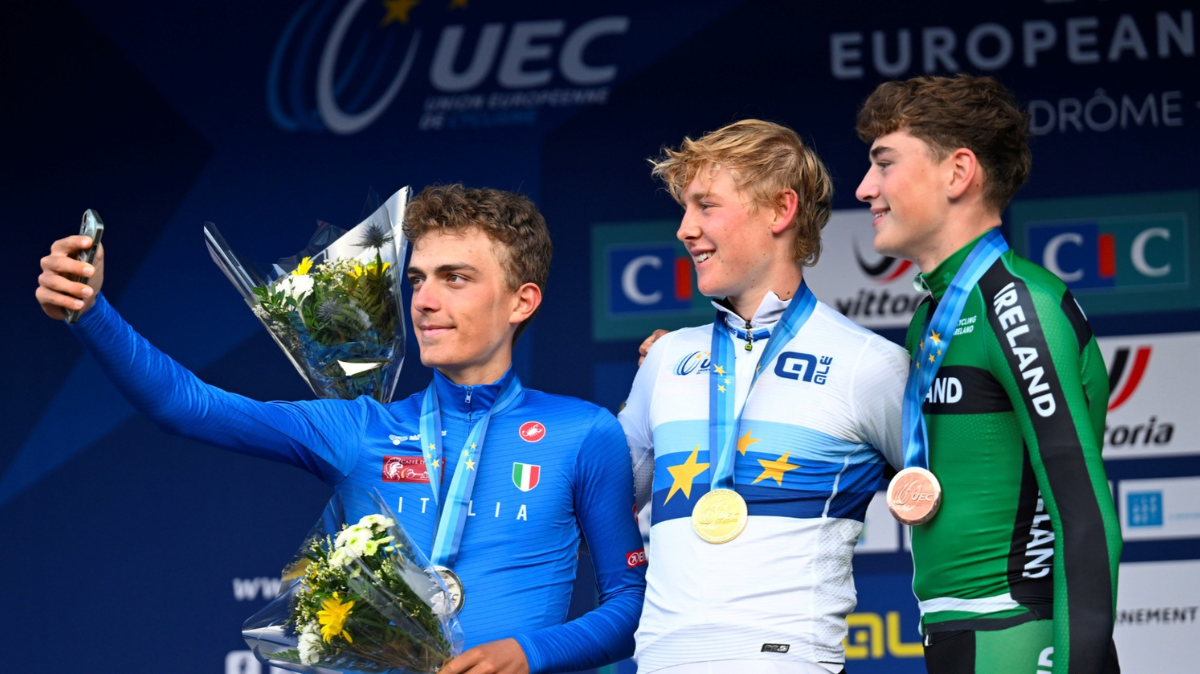 Championnats d'Europe 2025 Karl Herzog sacré sur la course en ligne juniors (1)