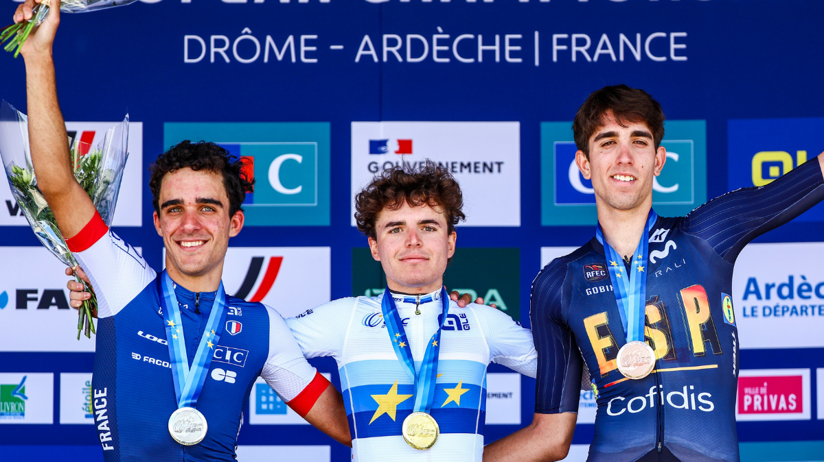 Championnats d'Europe 2025 Maxime Decomble en argent sur la course en ligne U23, Jarno Widar sacré