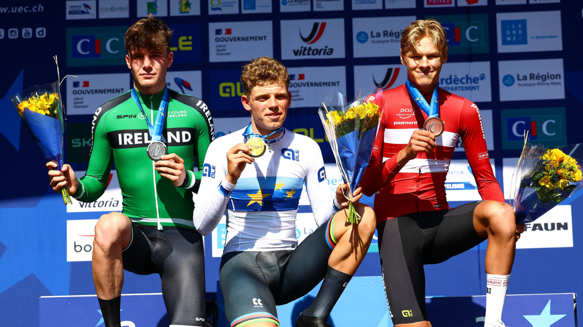 Championnats d'Europe 2025 Michiel Mouris s'impose sur le contre-la-montre juniors (2)