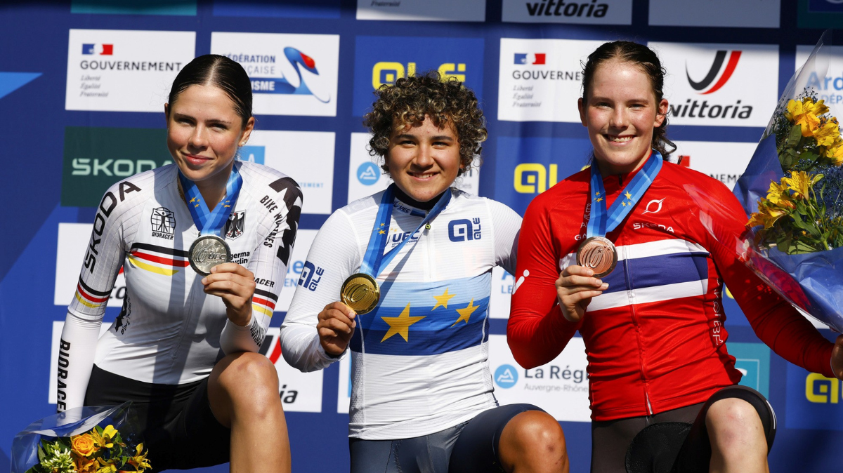 Championnats d'Europe 2025 Paula Ostiz sacrée sur le contre-la-montre juniors femmes