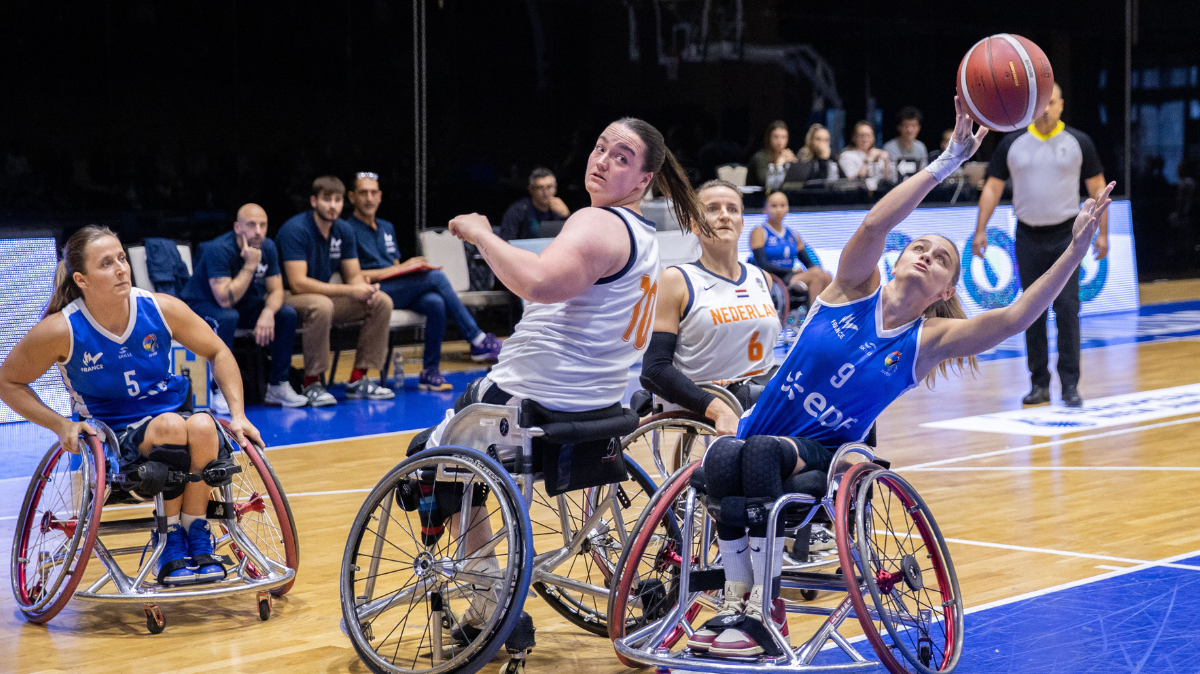 Euro Basket Fauteuil 2025 (F) Les Bleues impuissantes contre les Néerlandaises