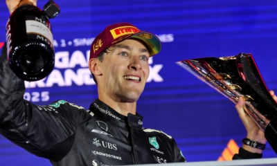 F1 GP de Singapour 2025 Pas inquiété, George Russell s'impose, McLaren décroche le titre constructeurs (1)