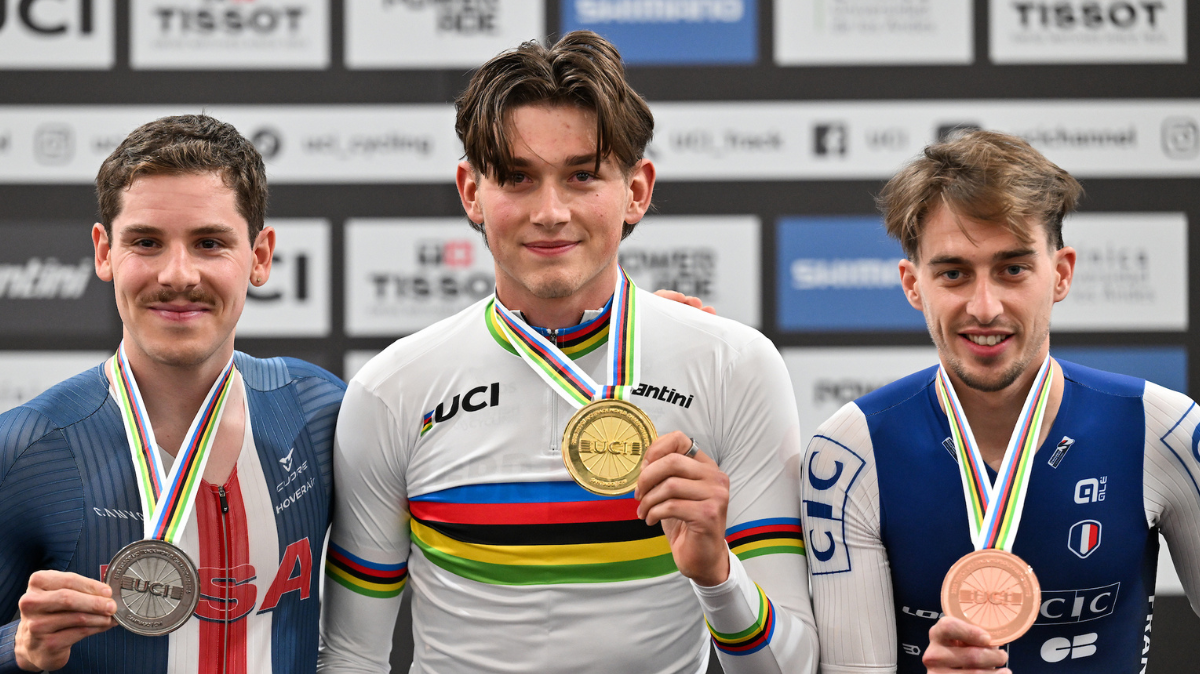 Mondiaux Cyclisme sur piste 2025 Clément Petit en bronze sur la course aux points