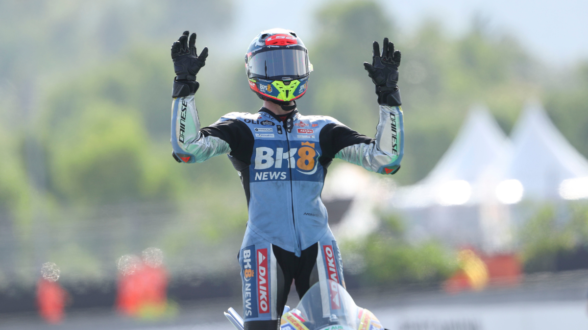 MotoGP Indonésie 2025 Fermin Aldeguer s'offre avec la manière sa 1ère victoire