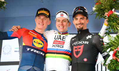 Trois Vallées Varésines 2025 Tadej Pogacar enchaîne, Julian Alaphilippe sur le podium (1)