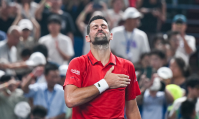 [Vidéo] La défense surnaturelle de Novak Djokovic au Masters 1000 de Shanghai