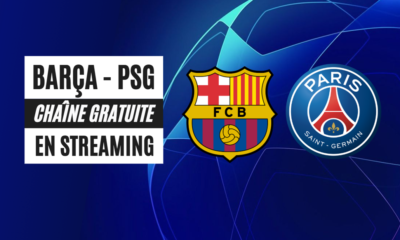 Chaîne TV gratuite où regarder PSG FC Barcelone en streaming