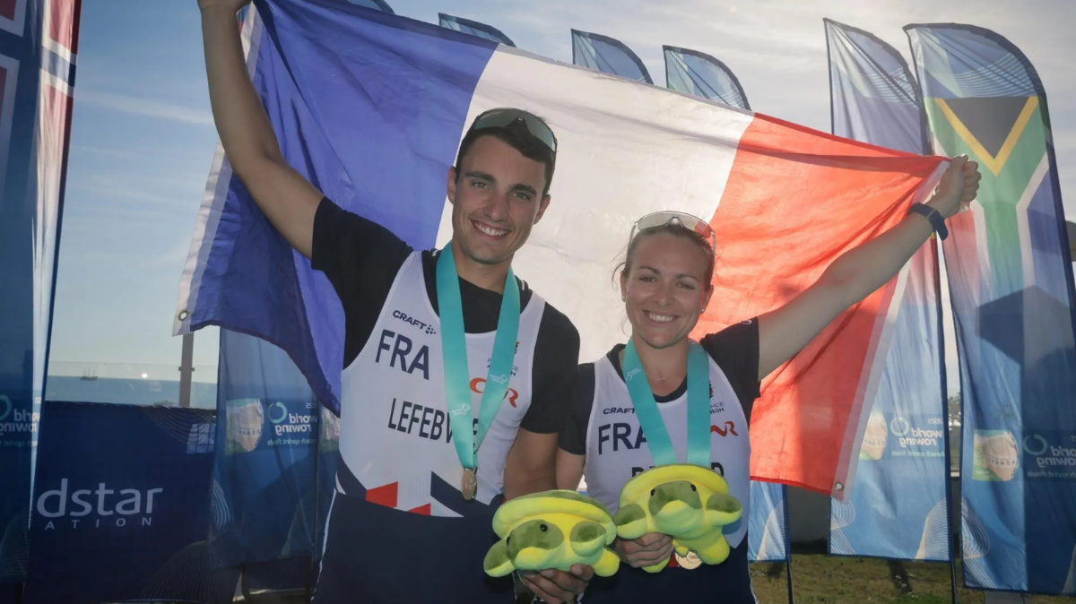 Aviron de mer : Les Bleus accrochent 4 médailles aux championnats du monde, Lou Philippe en or