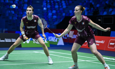 Badminton : Thom Gicquel et Delphine Delrue échouent en finale du HYLO Open