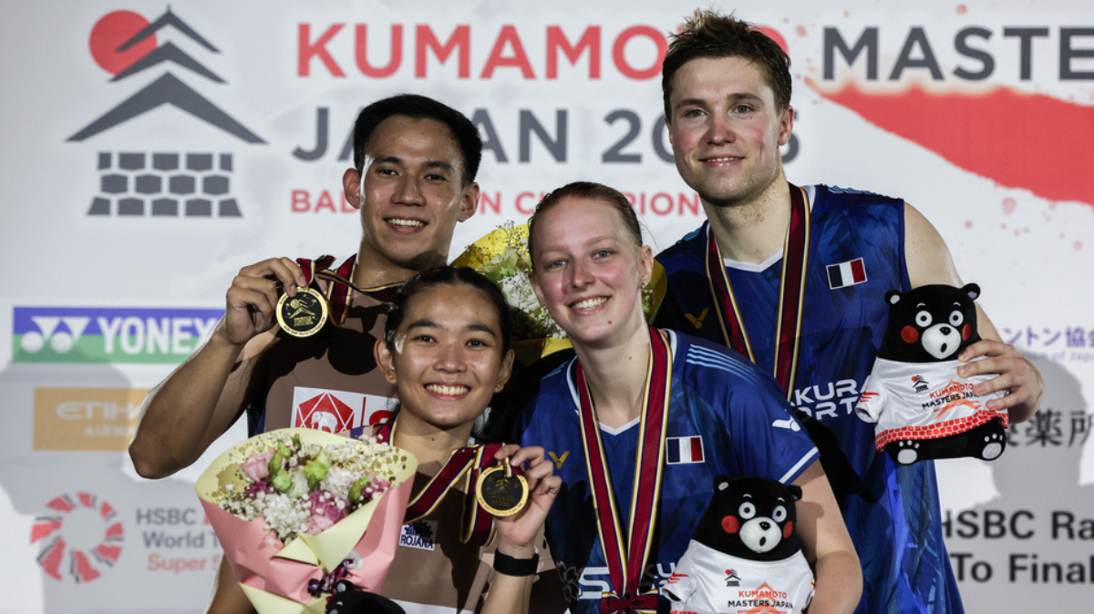 Badminton Thom Gicquel et Delphine Delrue échouent en finale du Kumamoto Masters