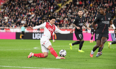 Bousculé à Monaco, le PSG essuie sa deuxième défaite de la saison en Ligue 1