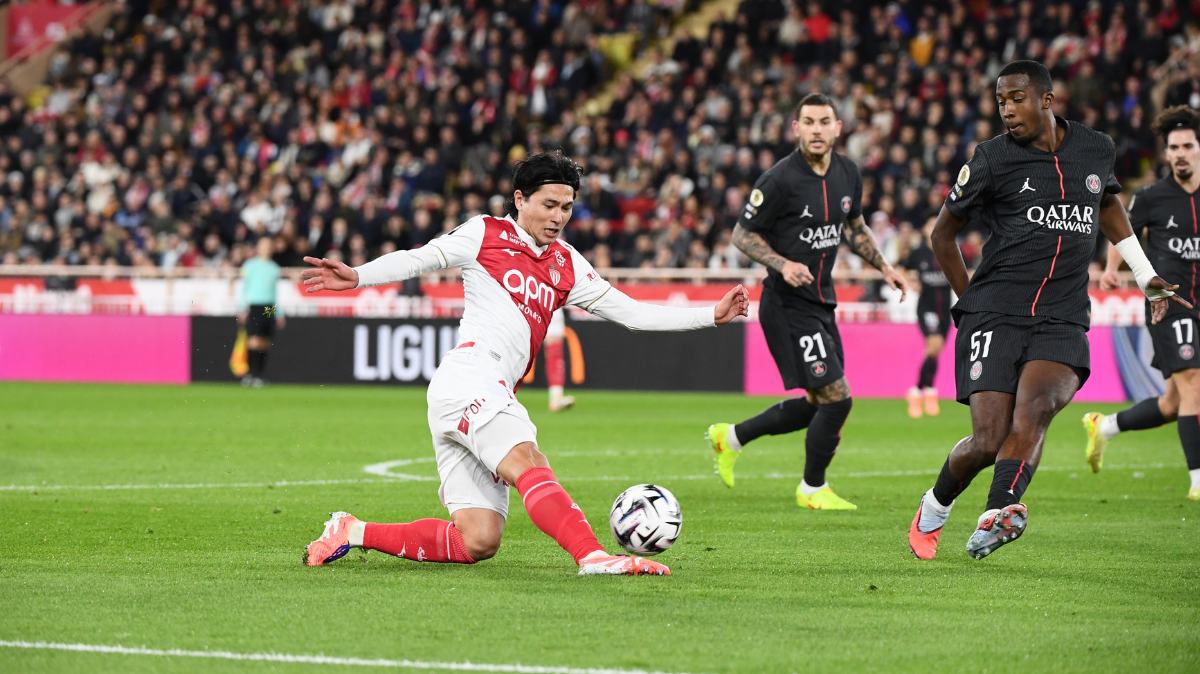 Bousculé à Monaco, le PSG essuie sa deuxième défaite de la saison en Ligue 1