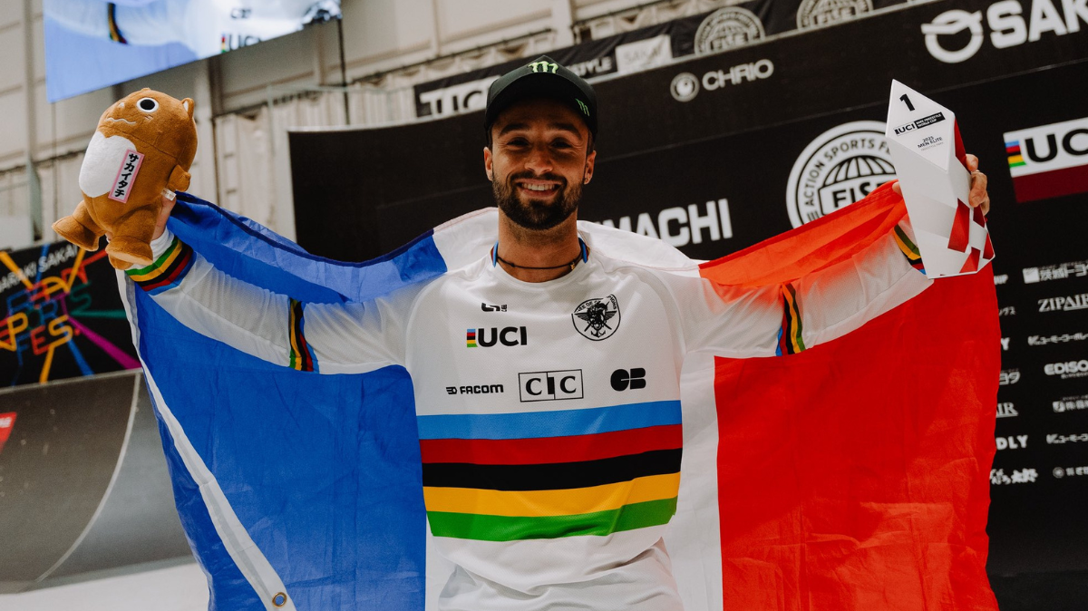 Cocorico ! Anthony Jeanjean remporte le classement général de la Coupe du monde de BMX Freestyle Park !