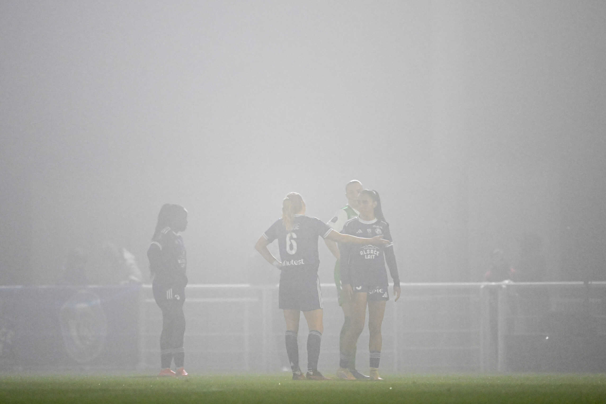 Le brouillard a eu raison du match entre Strasbourg et Saint-Etienne