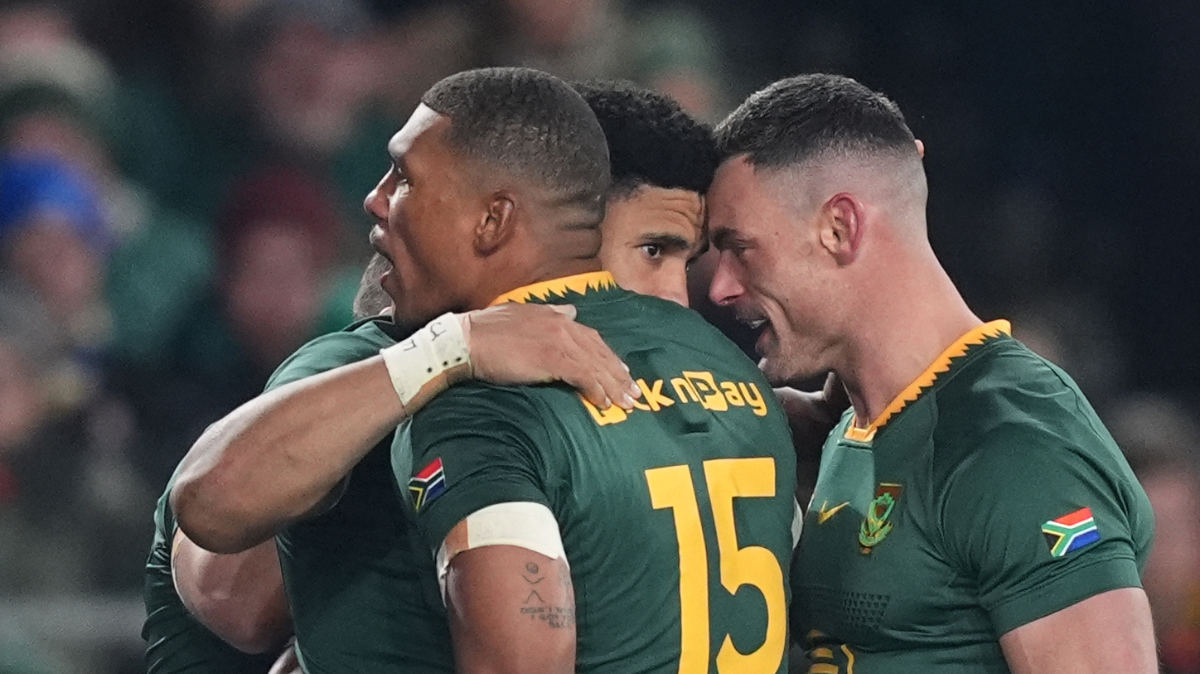 Le choc pour les Springboks l'Afrique du Sud domine l'Irlande à Dublin