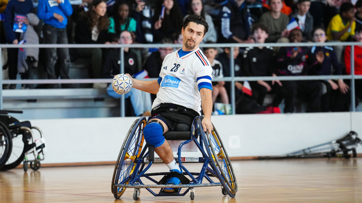 L'équipe de France de handball fauteuil battue par le Portugal avant les demies de l'Euro