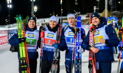 Les Bleus deuxièmes du relais masculin d'Ostersund derrière la Norvège (1)