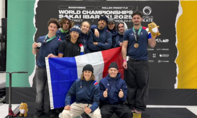 Les Bleus dominent les championnats du monde street et park de trottinette