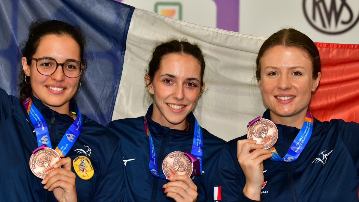 Mondiaux tir sportif 2025 : Les Bleues du pistolet 25 mètres précision ...