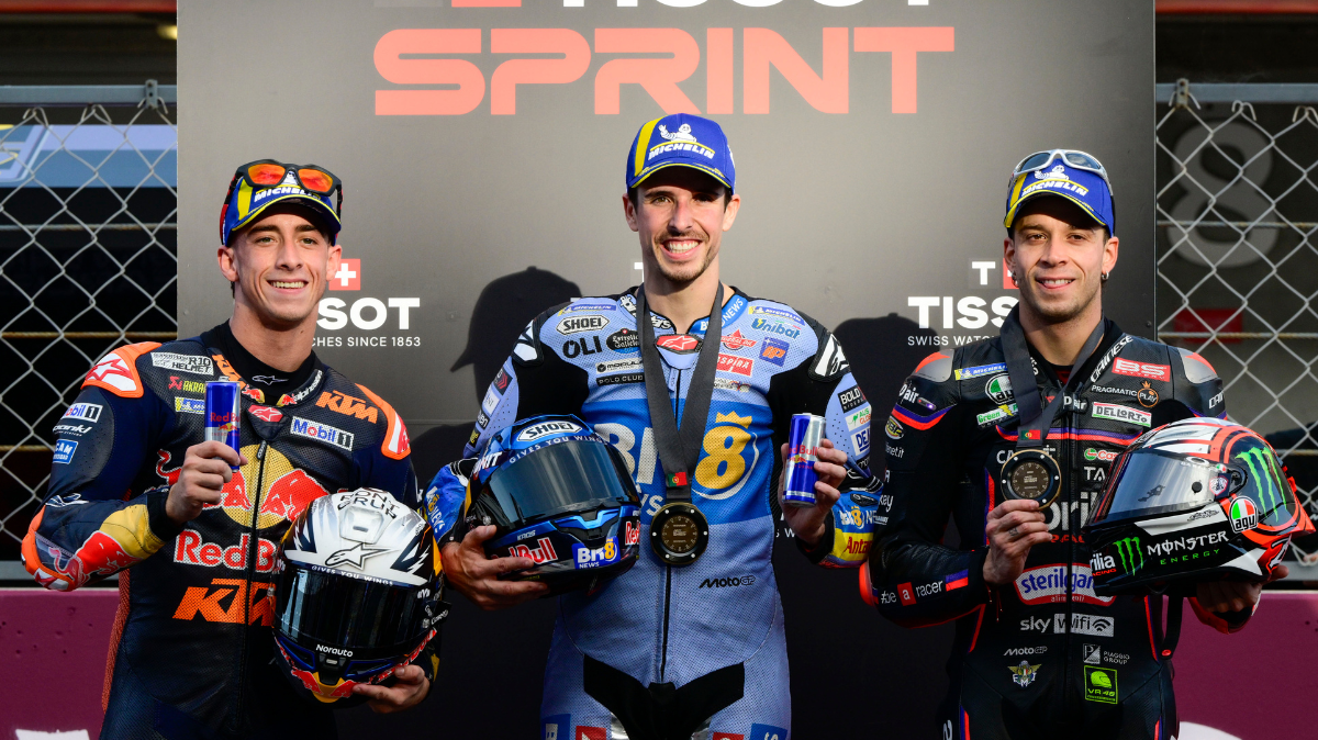 MotoGP Portugal 2025 Alex Marquez remporte un sprint animé, Quartararo au pied du podium