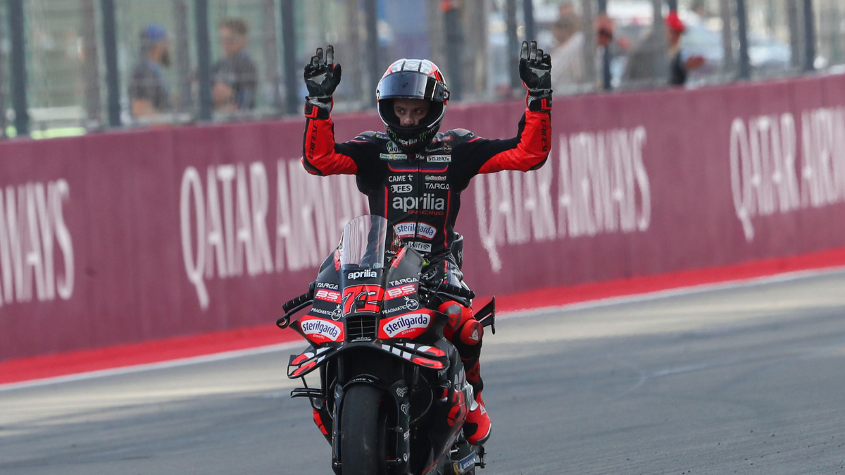 MotoGP Portugal 2025 Impérial, Marco Bezzecchi survole le Grand Prix