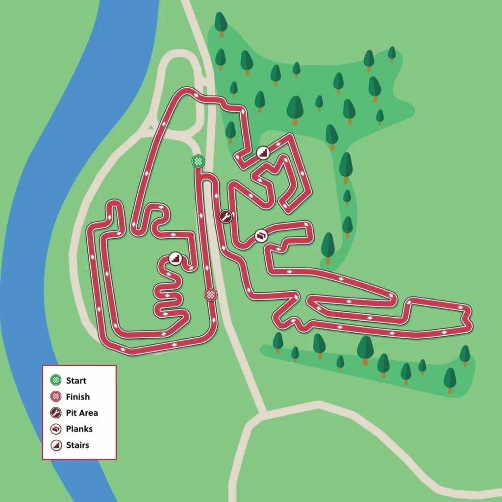 Parcours Circuit Tabor - Coupe du monde de cyclo-cross 2025-2026