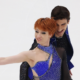 Skate America 2025 Evgeniia Lopareva et Geoffrey Brissaud sur le podium