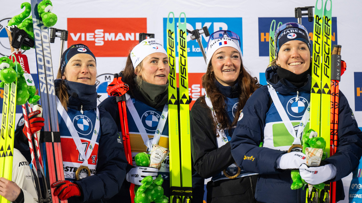 Une première en fanfare pour les Bleues sur le relais femmes d’Ostersund (1)