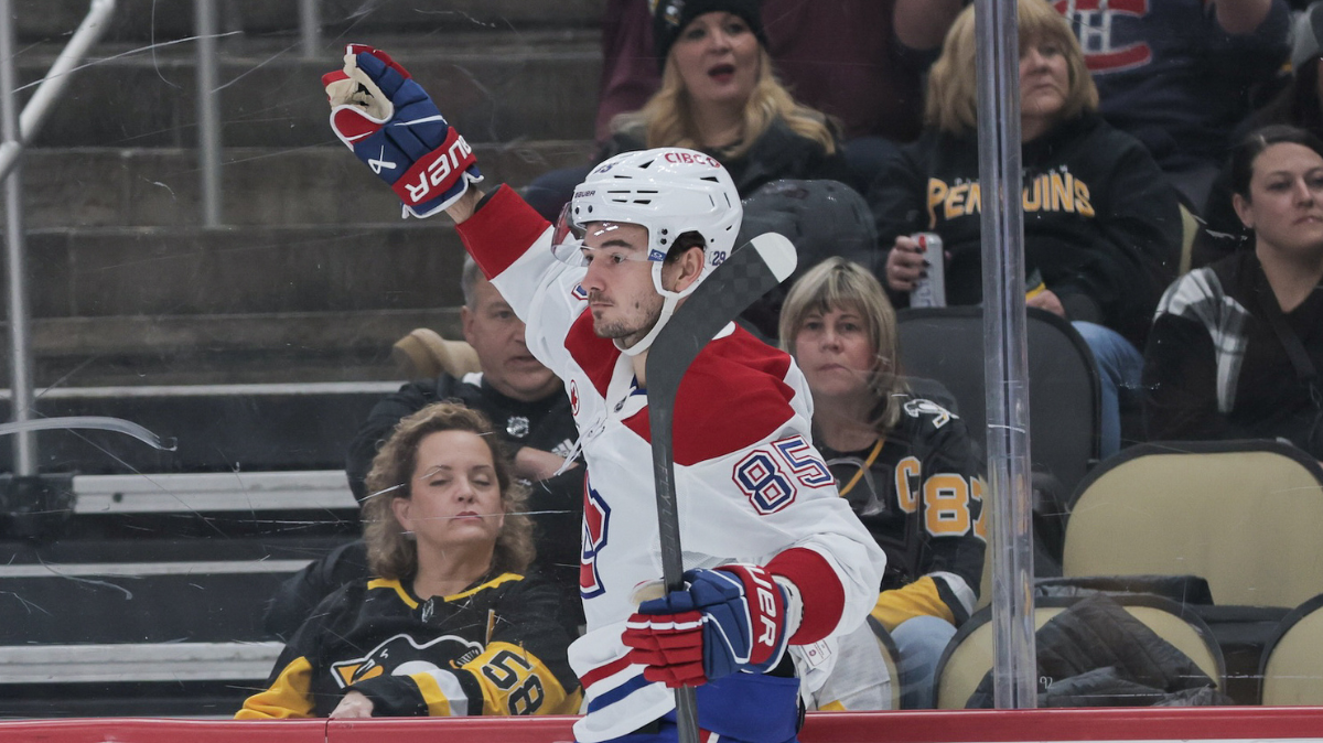 Alexandre Texier marque son 1er but pour les Canadiens de Montréal