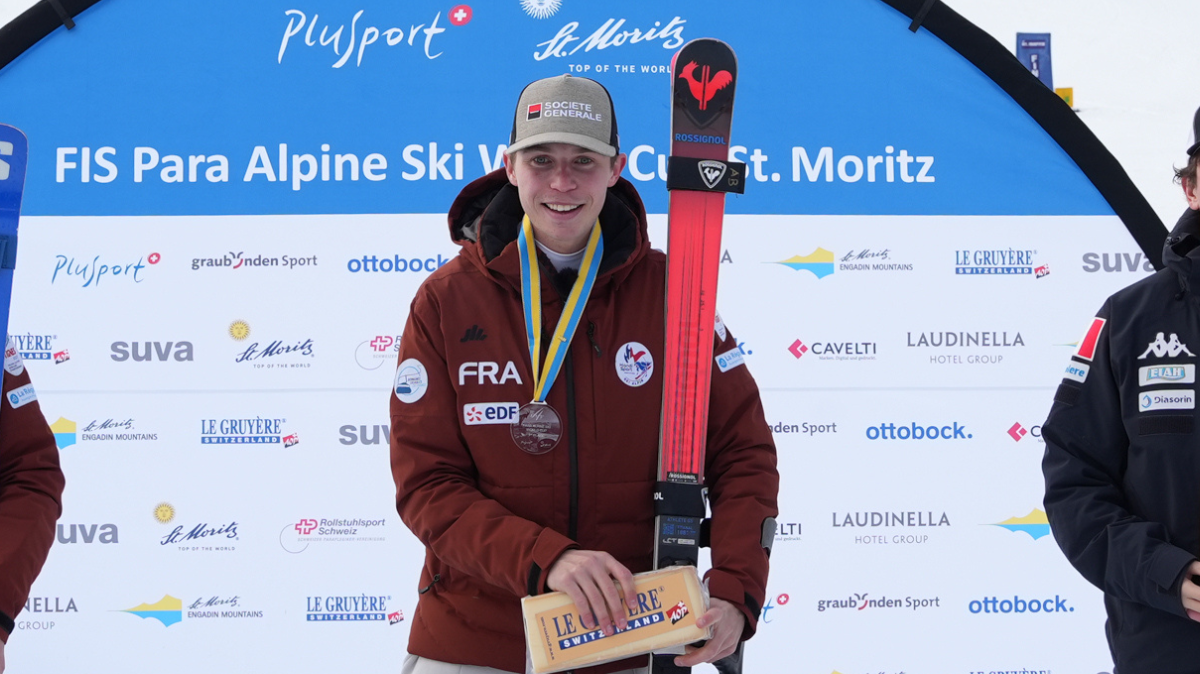 Arthur Bauchet a déjà retrouvé ses sensations : le Français remporte les deux Géants de Saint-Moritz