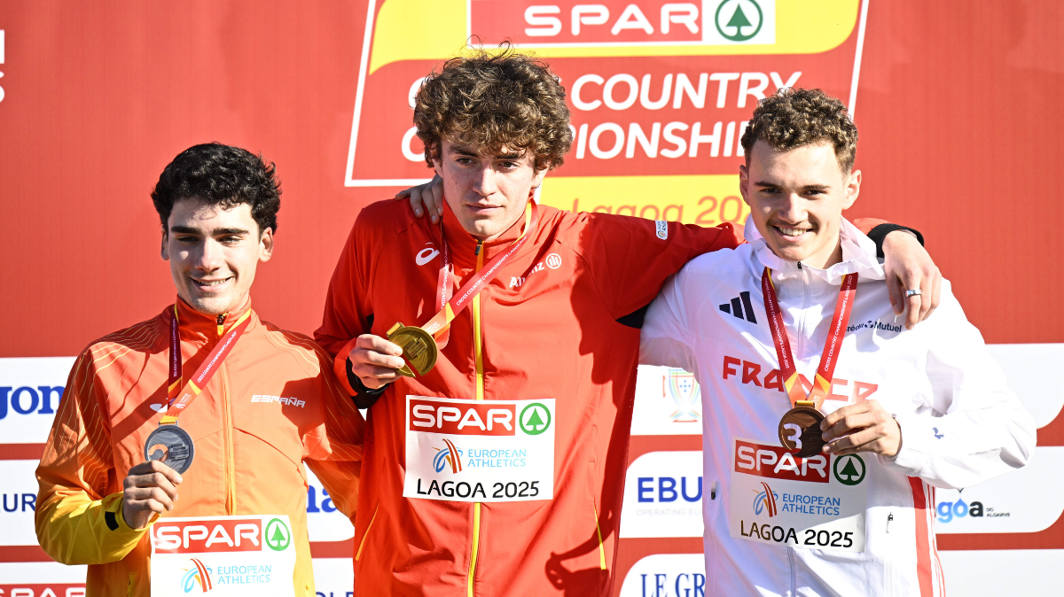 Au terme d'un finish fou, Aloïs Abraham prend le bronze en U20 aux championnats d'Europe de cross-country 2025