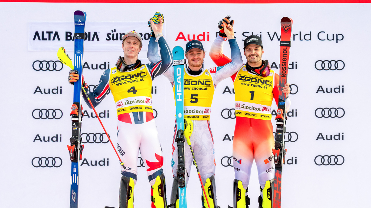Clément Noël deuxième du slalom d'Alta Badia, la Norvège à l'honneur grâce à la victoire d'Atle Lie McGrath