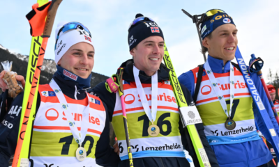 Dénouement heureux en IBU Cup pour Gaëtan Paturel, troisième de la mass start 60 de Lenzerheide