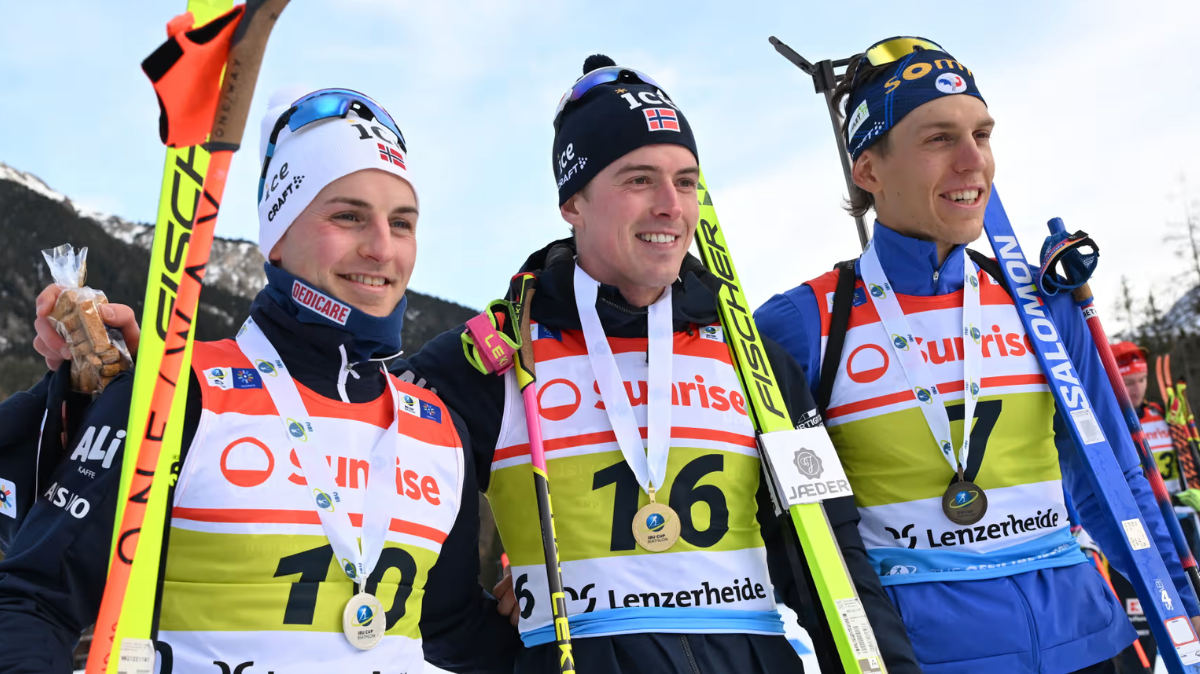 Dénouement heureux en IBU Cup pour Gaëtan Paturel, troisième de la mass start 60 de Lenzerheide