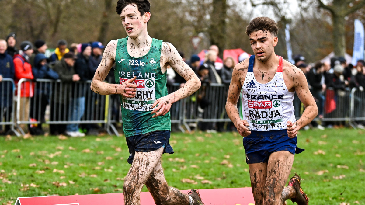 Deux médailles U23 hommes aux Championnats d'Europe de cross-country 2023 : Aurélien Radja en argent, Pierre Boudy en bronze