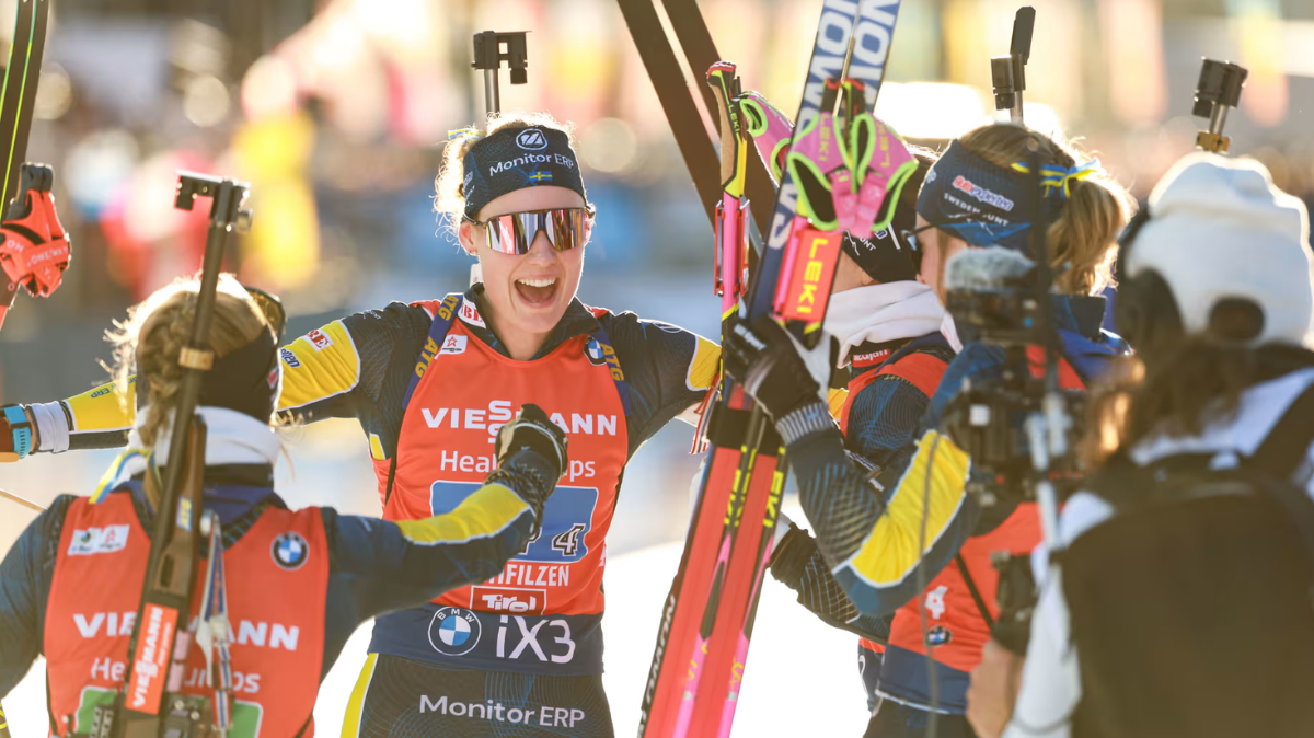 Douche froide pour les Bleues sur le relais femmes d'Hochfilzen, la Suède seule au monde