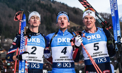 Éric Perrot deuxième de la Mass Start du Grand-Bornand, la victoire pour Tommaso Giacomel
