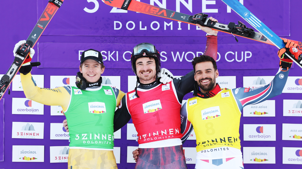 Evan Klufts (28 ans) crée la surprise à Inninchen premier podium en Coupe du monde de skicross pour le Français