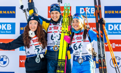 Hanna Oeberg frustre Lou Jeanmonnot sur le sprint du Grand-Bornand