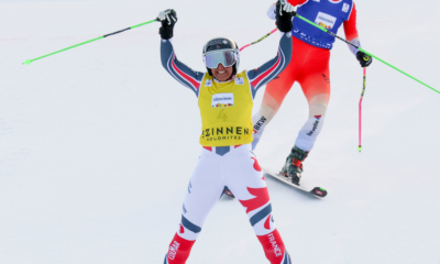 Incroyable Marielle Berger Sabbatel la Française terrasse toutes les favorites en skicross à Innichen !